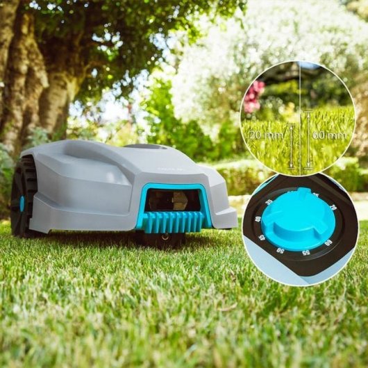 Cecotec Conga GrassHopper 800 Connected Robot Cortacésped 800m2 + Conga 2090 Vision Robot Aspirador