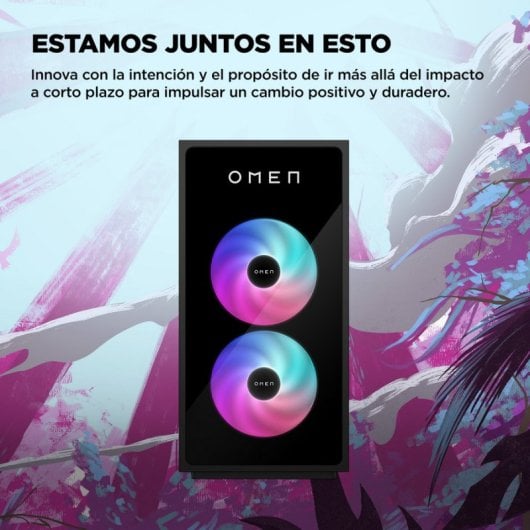 HP OMEN 35L GT16-0002ns AMD Ryzen 7 8700G/32 GB/1TB SSD/RTX 4060 Ti + Regalo 3 Meses PC Game Pass