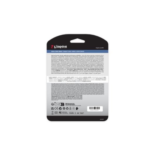 Kingston Technology DC2000B M.2 480 GB PCI Express 4.0 NVMe 3D TLC