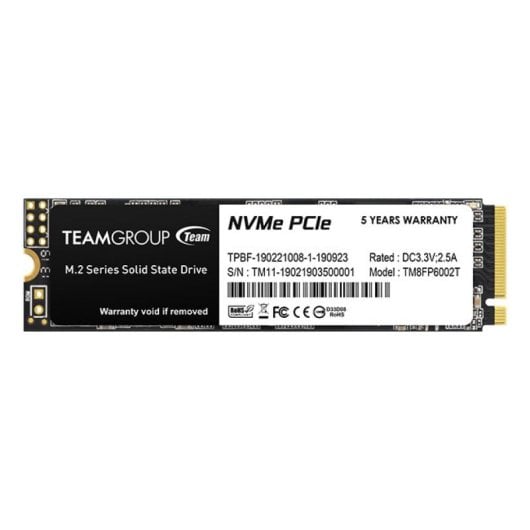 Team Group MP33 256GB SSD M.2 PCI Express 3.0 NVMe 3D NAND