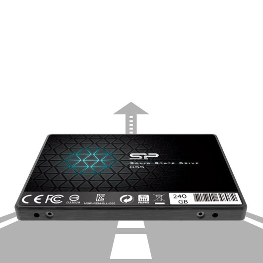 Silicon Power Slim S55 2,5" 240 Go SSD SATA 3