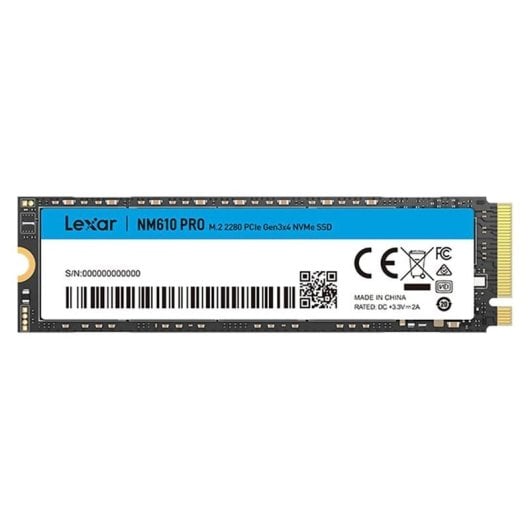 Lexar NM610PRO M.2 1 To PCI Express 3.0 NVMe