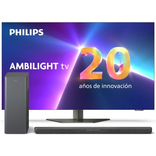 Philips 48OLED819 48" OLED + Regalo Barra de Sonido Philips TAB6309/10