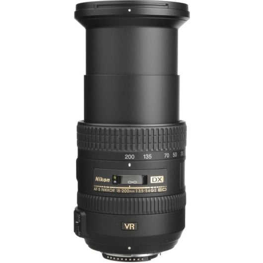 Nikon AF-S DX NIKKOR 18-200mm f/3.5-5.6G ED VR II SLR Téléobjectif zoom Noir