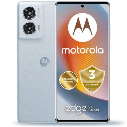 Motorola Edge 50 Fusion 5G 12GB 256GB 6.7" Azul Claro