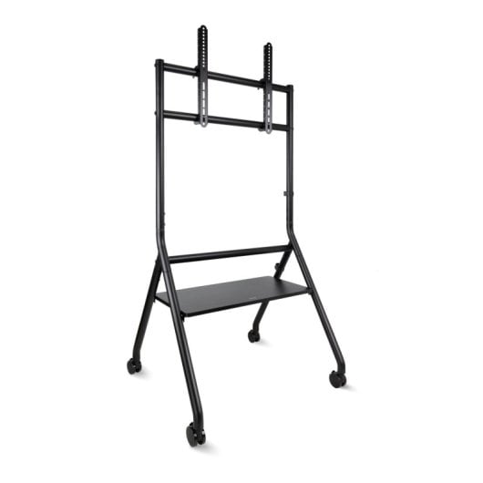 TooQ iDreams Soporte de Suelo con Ruedas para TV 86" VESA 600x400 Max 80Kg Negro