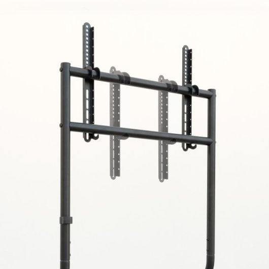 TooQ iDreams Soporte de Suelo con Ruedas para TV 86" VESA 600x400 Max 80Kg Negro