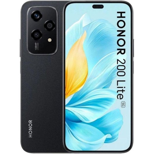 HONOR 200 Lite 5G 8GB 256GB 6.7" Negro Medianoche