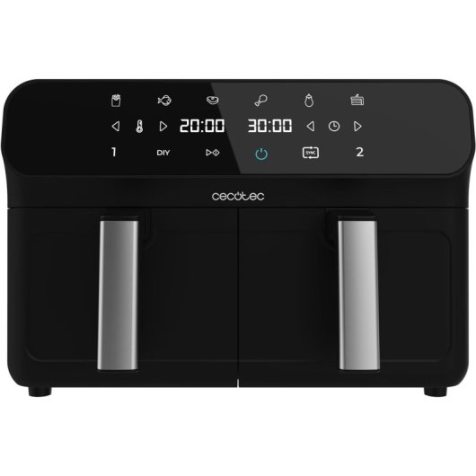 Friteuse à air numérique Cecotec Cecofry Advance 9000 double panier 9L 2800W
