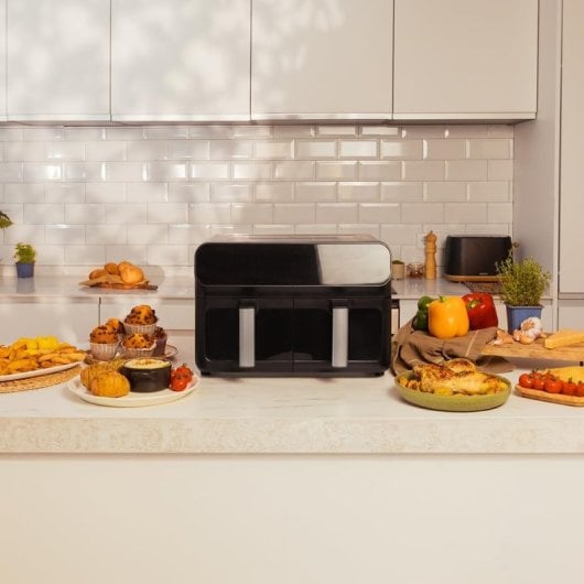 Friteuse à air numérique Cecotec Cecofry Advance 9000 double panier 9L 2800W