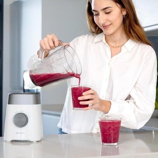 Standmixer Cecotec Power Black Titanium 1300MAX W 1300W 1,5L Titanmesser Pulsefunktion