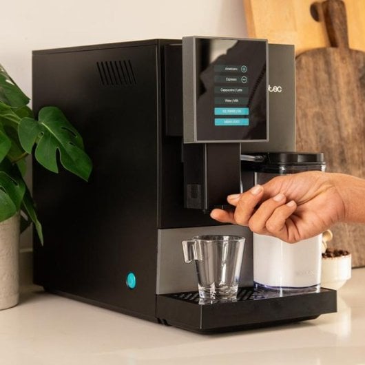 Cecotec Cremmaet Compactccino Black Silver Máquina de Café Super Automática Compacta 19 Bar