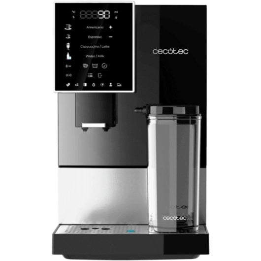 Cecotec Cremmaet Compactccino Black Silver Máquina de Café Super Automática Compacta 19 Bar