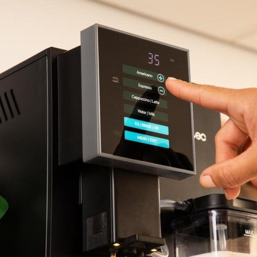 Cecotec Cremmaet Compactccino Black Silver Máquina de Café Super Automática Compacta 19 Bar