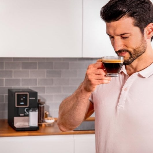 Cecotec Cremmaet Compactccino Connected Black Cafetera Superautomática Compacta 19 Bares WiFi