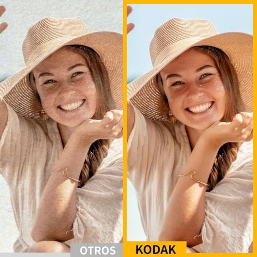 Kodak Mini 2 Retro Impresora Fotográfica Portátil 2.1"x3.4" (5.3x8.6cm) Blanca