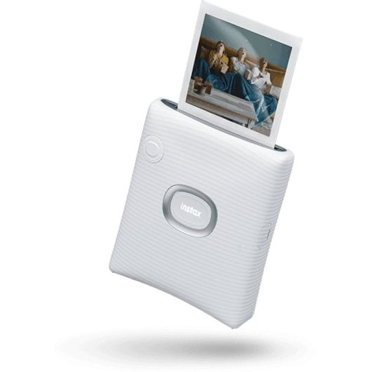 Fujifilm instax SQUARE Link Impresora Fotográfica Térmica 800x800 DPI 2.4"x2.4" (6.2x6.2 cm) Blanca