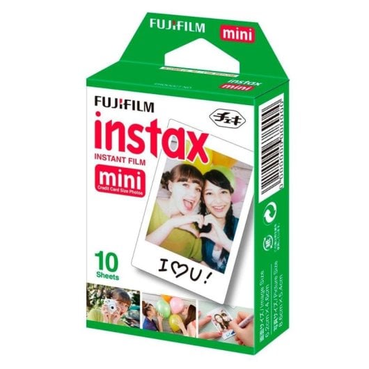 Fujifilm Instax Mini Película Fotográfica Instantânea 10 Folhas