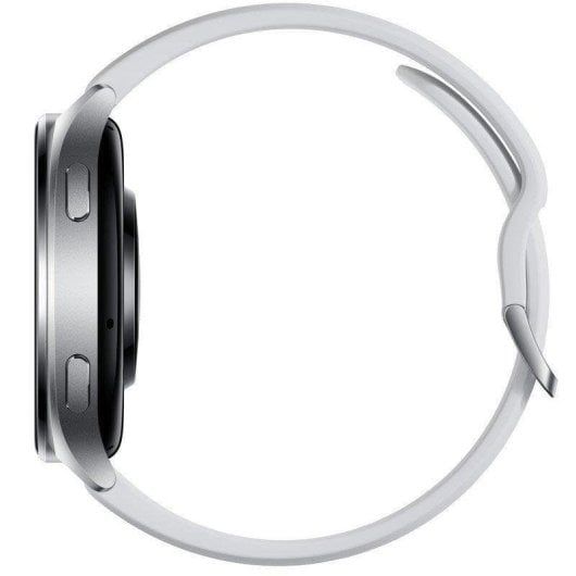Xiaomi Watch 2 Bluetooth GPS NFC 46mm Plata Correa Plata 5ATM SpO2 Pulsómetro
