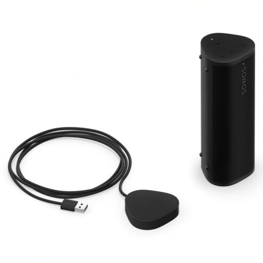 Sonos Roam 2 Tragbarer kabelloser Lautsprecher Schwarz
