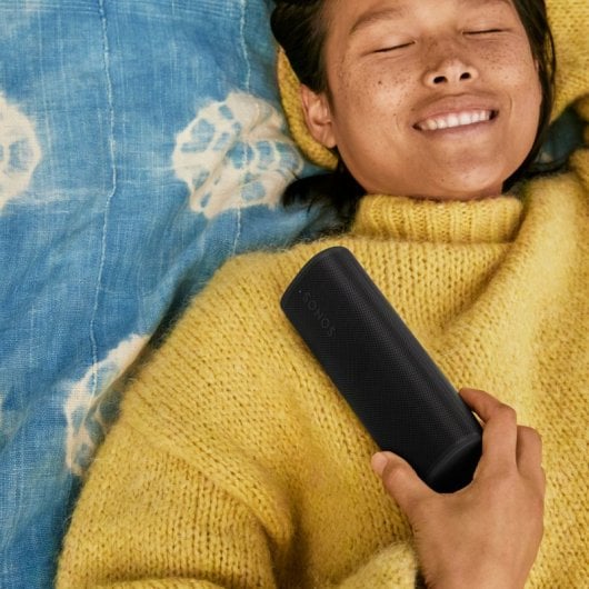 Sonos Roam 2 Tragbarer kabelloser Lautsprecher Schwarz