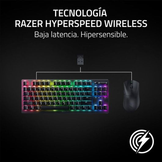 Razer DeathAdder V3 HyperSpeed Ratón Gaming Inalámbrico 26000 DPI Negro