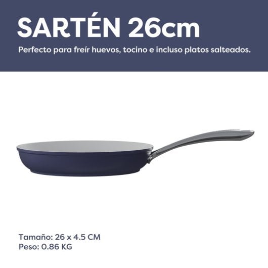 Ciarra Beyond Frigideira para Todo Tipo de Fogões 26cm Azul