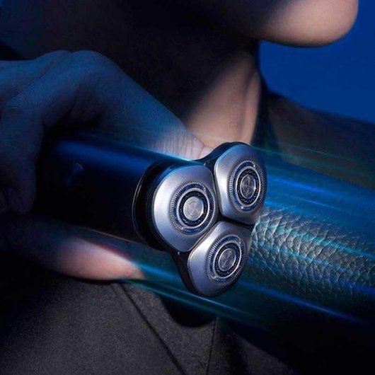 Elektrorasierer Xiaomi S301 Kabellos 90min Nass- und Trockenrasur 3 Scherköpfe