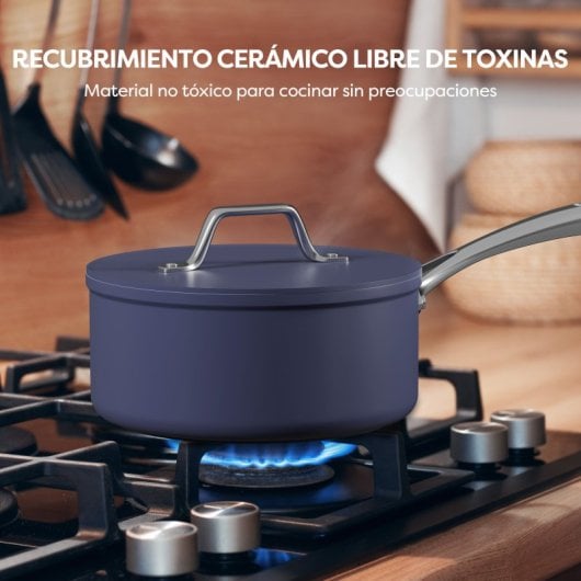 Ciarra Beyond Caçarola com Tampa Apta para Indução 20cm Azul