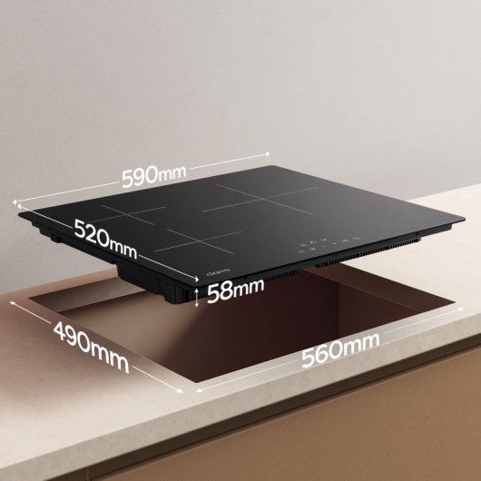 Ciarra CBBIH3 Placa de Inducción 3 Zonas 6100W 60cm