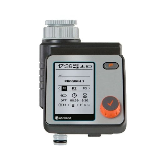 Gardena Master Programador de Riego Negro