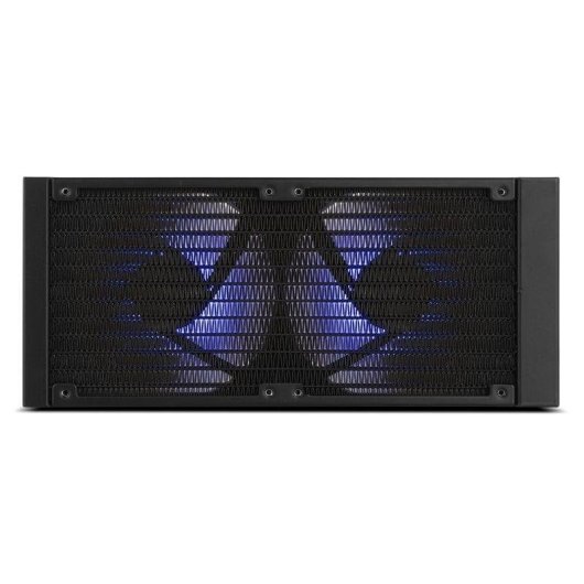 NOX Hummer X-240 LCD Flüssigkeitskühlung 2 RGB Lüfter 240mm Kupferbasis