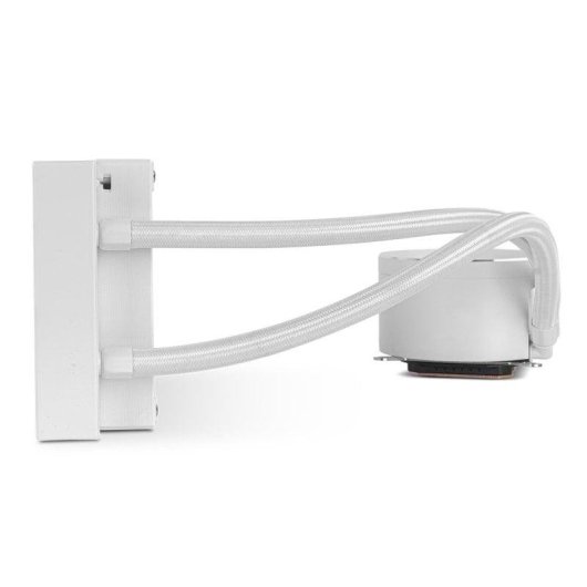 Flüssigkeitskühlung NOX Hummer X-360 LCD 360mm 3 Lüfter Weiß