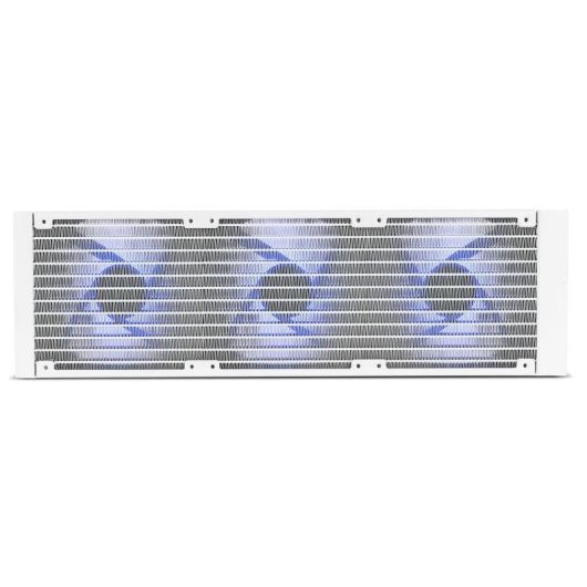 Flüssigkeitskühlung NOX Hummer X-360 LCD 360mm 3 Lüfter Weiß