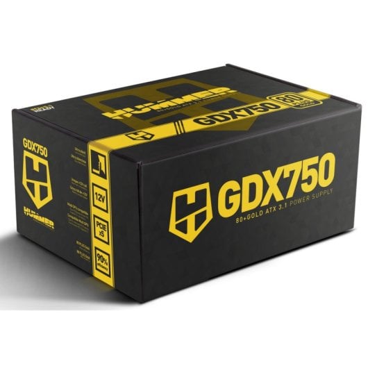 Nox Hummer GDX 750W PCIE 5.0 80 Plus Oro