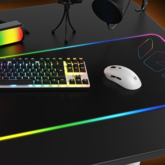 Krom Klever Ratón Gaming Inalámbrico 10000 DPI Blanco