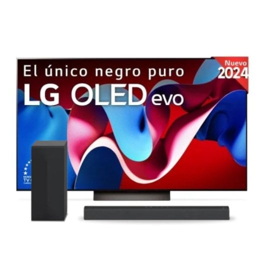 LG OLED65C44LA 65" OLED + Regalo Barra de Sonido LG S60Q