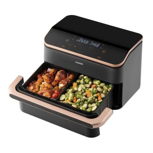 Friteuse sans Huile Cosori Dual Blaze Twinfry Chef Edition 10L 2800W Double WiFi