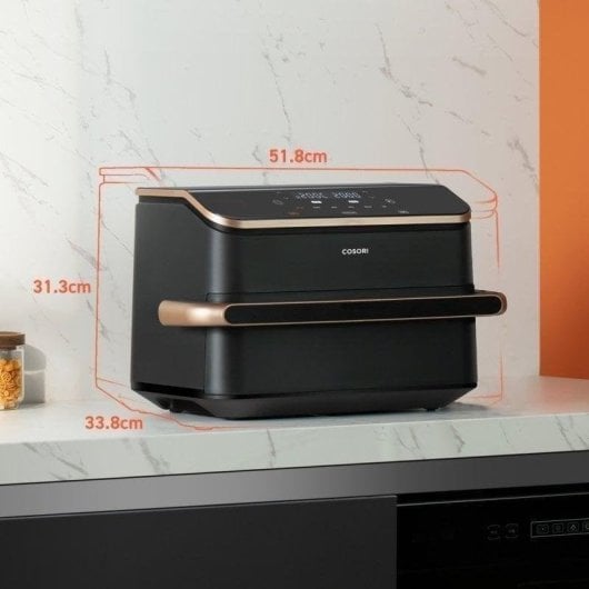 Friteuse sans Huile Cosori Dual Blaze Twinfry Chef Edition 10L 2800W Double WiFi