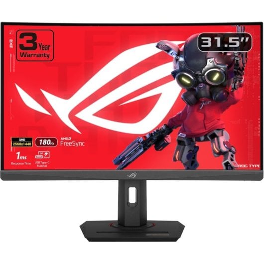 ASUS ROG Strix XG32WCS Computerbildschirm 80 cm (31.5") 2560 x 1440 Pixel Quad HD LED Schwarz