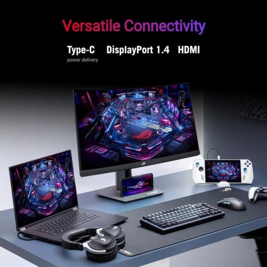 ASUS ROG Strix XG32WCS Computerbildschirm 80 cm (31.5") 2560 x 1440 Pixel Quad HD LED Schwarz