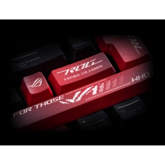 ASUS ROG Dye-Sub PBT Kit de Keycaps e Estabilizadores para Interruptores ASUS ROG NX