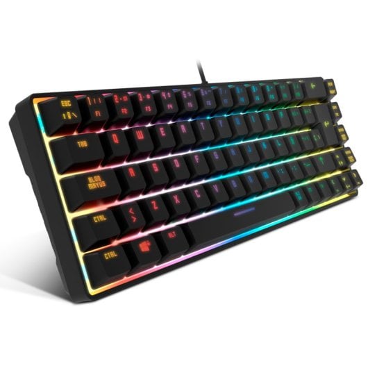 Membrane pour clavier de jeu Krom Kalista RGB noir