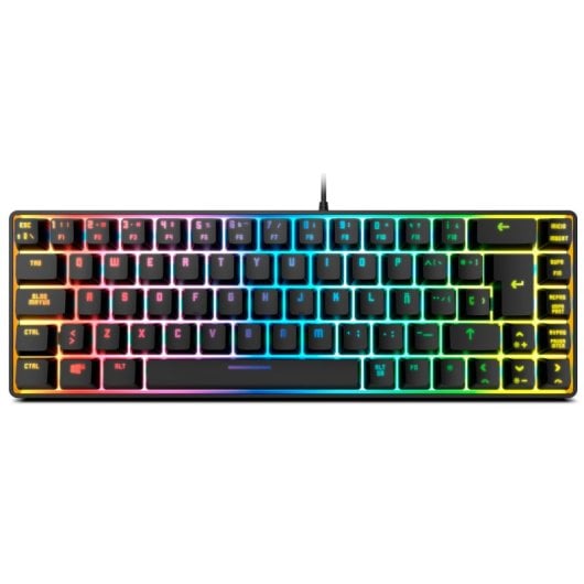 Membrane pour clavier de jeu Krom Kalista RGB noir