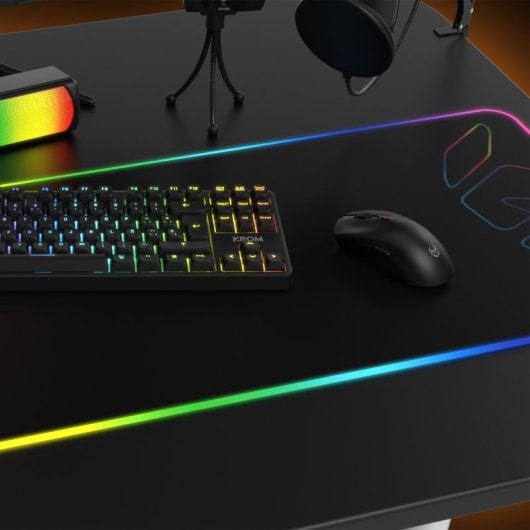 Mouse da gioco wireless Krom Klever 10000 DPI Nero
