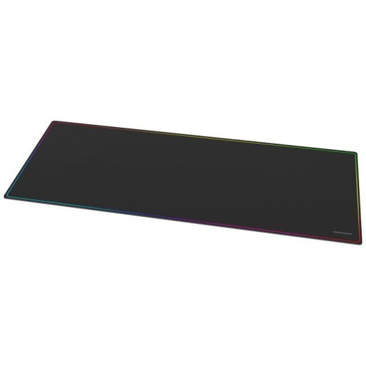 Mars Gaming Mmp224 Alfombrilla Gaming Xxl 88x33cm Diseño Rainbow Caucho Natural Y Nanotextil Negro