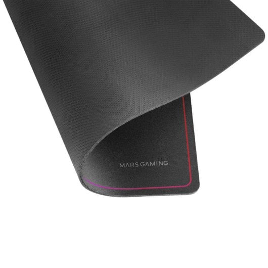 Marsgaming Mmp124 Alfombrilla Gaming 360x260mm Diseño Rainbow Caucho Natural Y Nanotextil Negro