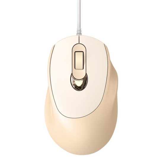 Kinsi V2 Ratón Oficina de Negocios Beige