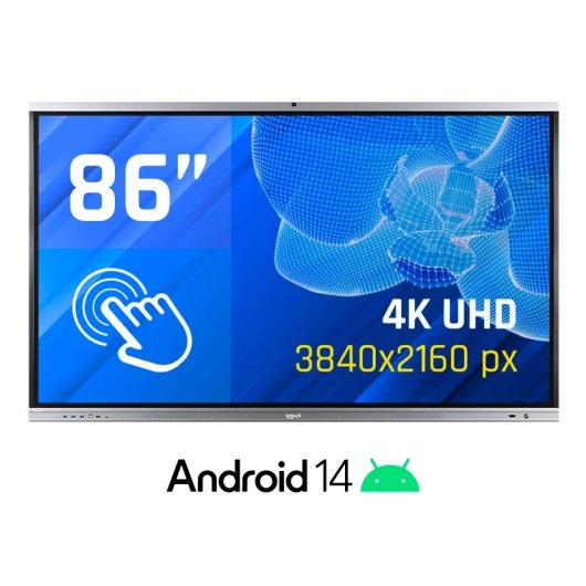 iggual ORCHID IGG318829 86" Ecrã Interativo LED UltraHD 4K Tátil