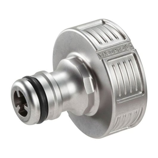 Connecteur de robinet Gardena Premium 33,3 mm gris